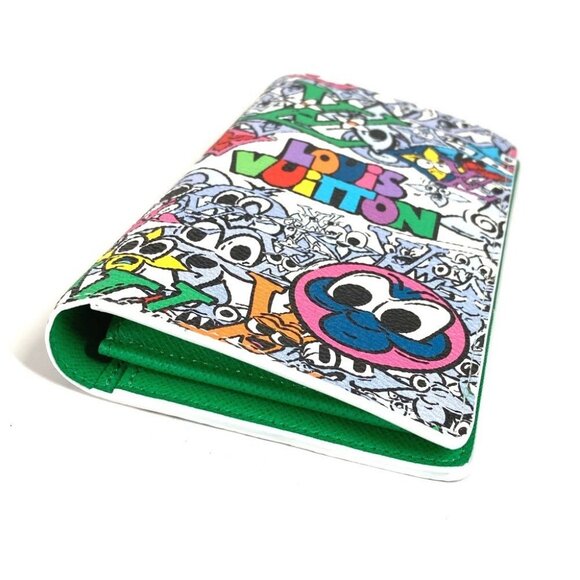 LOUIS VUITTON M82011 Monogram-Comic Portofois-Brazza NM Long Wallet Unused - Picture 3 of 12